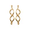 Dandling earrings YLONA in gold-plated