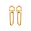 Dandling earrings OLIVIA in gold-plated