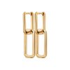 Dandling earrings LÉNA2 in gold-plated