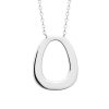 Collier Assia en argent rhodié