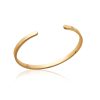 Open Bangle VALENTINE in gold-plated