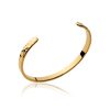 Open Bangle ESMÉE in gold-plated