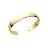 Open Bangle CYBÈLE in gold-plated