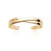 Open Bangle SALOMÉ in gold-plated