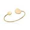 Open Bangle MARGOT in gold-plated