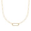 Necklace AMBRE in gold-plated