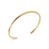 Open Bangle JOHANNA in gold-plated