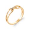 Ring Ania in golden plated