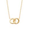 Necklace ANGELE in golden plated