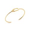 Bangle MONA in golden plated
