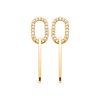 Boucles d'oreilles Annie en plaqué or