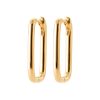 Boucles d'oreilles Paola en plaqué or