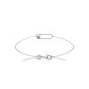 Bracelet Chiara en argent rhodié
