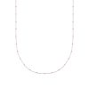 Collier en argent rhodié et Laque
