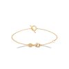 Bracelet Chloé en plaqué or